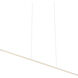 Vega Minor LED 47.38 inch White Linear Pendant Ceiling Light